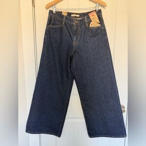Levi’s '94 Baggy Wide Leg Jeans, Size 29 x 31, Dark Wash